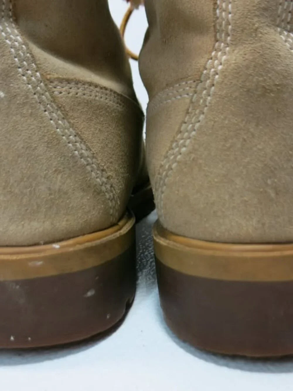 Smith's American Suede Leather Soft Toe Work Boots Shoes Men's Footwear 12 M